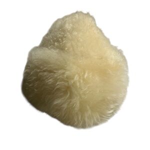 Vintage Cippel Milano Cream Fur Hat